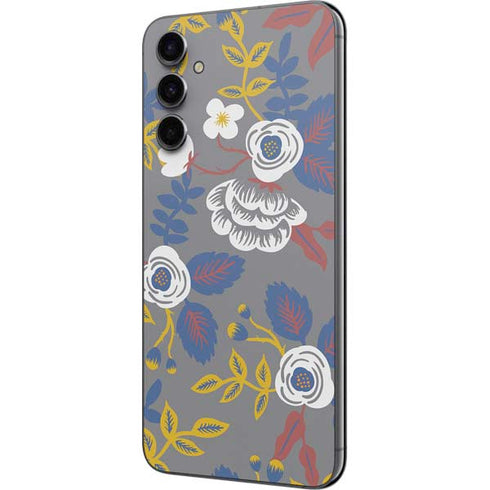 Autumn Grey Floral Galaxy A14 5G Skin